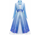 Elsa Anna Kid Princess Girls Dress Rapunzal  Kids Cosplay Halloween Vestidos Children Costume Birthday Party Dress