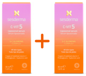 PACK DUPLO C-VIT Sérum 5 Vitaminas, 30 ml. + 30 ml. - Sesderma