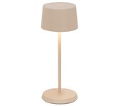 Lámpara de Mesa LED Azafrán OLIVIA PRO MICRO Arena recargable y regulable