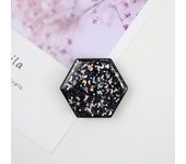 Universal Finger Ring Holder Plastic Hexagon Grip Extending Stand Car Mobile Phone Ring Holder For iPhone X Support Stand socket