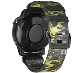 Nylon 22mm 26mm Watch Bands For Garmin Forerunner 965 955 945 Band instinct 2X 2 45mm S70 S60 S62 QuickFit Braided Canvas Strap