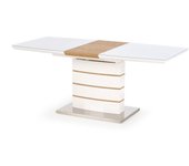 Mesa Houston 352, Muebles ES, Alargamiento, Chapa de madera natural, 140 x 80 x 76cm