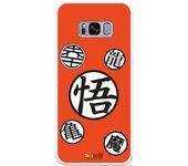 Funda original compatible con Samsung Galaxy S8 - Dragon Ball Z Simbolos