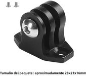 Bicycle Computer Camera Holder Aluminum Alloy Bike Handlebar Camera Stand Double Tripod Adapter Mount Bracket for Garmin GoPro