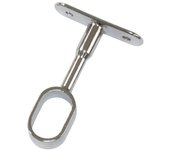SOPORTE TUBO 13-25X15 Cromado Brillo  AMIG