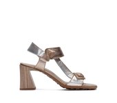HISPANITAS  SANDALIA PIEL CORAL CUOIO