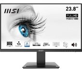 MSI Pro MP243X pantalla para PC 60,5 cm (23.8") 1920 x 1080 Pixeles Full HD Negro