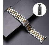 Stainless Steel Strap For Apple Watch Ultra 2 49mm 45mm 41mm 40mm 44mm Watch Strap Metal Bracelet For iWatch Series 9 8 7 6 5 4