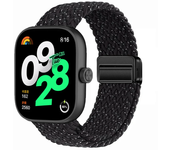 Braided Solo Loop For Redmi Watch 4 Magnetic Buckle Strap Watchband  For Xiaomi mi Band 8 Pro Adjustable Bracelet Wristband Band