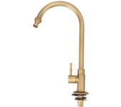 Grifo de baño Grifo monomando para lavabo de baño Grifo monomando Latón Retro (tuberia de distribución de Agua)