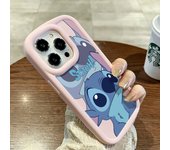 Stitch Love Big Eye Cute Phone Case For iPhone 16 15 14 13 12 11 Pro Max 7 8Plus XR XS Max Lovely Anti Fall Kawaii Cover Cartoon