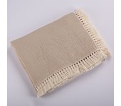 Cotton Muslin Swaddle Blankets for Newborn Baby Tassel Receiving Blanket New Born Swaddle Wrap Infant Sleeping Quilt Bed Cover