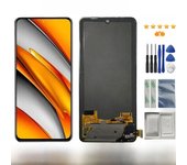 Super AMOLED F3 M2012K11AG LCD Display With Frame Touch Sensor Digiziter Assembly 6.67" For Xiaomi Poco F3 screen Replacement
