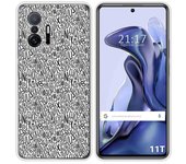 Funda Silicona para Xiaomi 11T 5G / 11T Pro 5G diseño Letras Dibujos