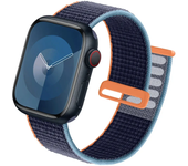 Nylon Loop For Apple Watch Band Strap Ultra2 49mm 44mm 40mm 45mm 41mm 42mm Bracelet iwatch Serie apple watch band 9 8 se 7 6 5 3
