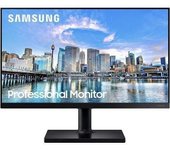 Monitor Profesional Samsung LF24T450FQR 24"/ Full HD/ Regulable en altura/ Negro