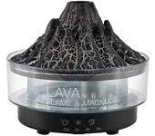 260ML Volcano Flame Air Humidifier Ultrasonic Essential Oil Aroma Diffuser for Home Fragrance Jellyfish Mist Smoke Steamers
