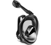 Máscara de buceo para adultos y niños, cara completa, transpirable, snorkel, equipo de natación para miopía, gafas respiradoras secas completas subacuáticas