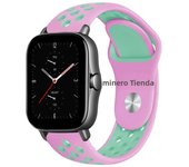 20mm 22mm Bracelet for Amazfit strap Silicone GTS/2/2e/GTS2 Mini/GTR 42mm/47mm/GTR2/2e/stratos 2/3 Sport Watch band Amazfit bip