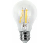 LÂMPADA LED FILAMENTO PADRÃO MATEL E27 A70 10W QUENTE CLARA