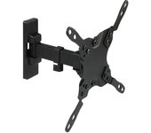 Tooq Soporte de Pared Inclinable y Giratorio 2 Pivotes 13' a 42' 190Mm Máx. 20Kg Negro