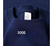 300g Cotton T Shirts Men Short Sleeved Heavyweight  Summer Round Neck Loose Breathable Shirt for Men Women Basic Tee