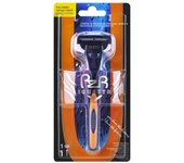 Quality Men razor Blade Replacement Heads Sharp Stainless Steel Shaving Cartridges Compatible Mach 3 Safety Shaver