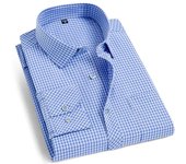 Business Dress Shirt Men's Long-sleeve Autumn Spring Fashion Solid Casual Formal White Work Office Simple Basic Brand Man Clothe