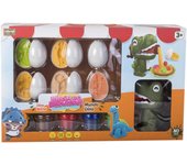 Set Plastilina Mundo Dino con 4 Botes y Accesorios Moldeo COLEPROFE