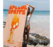 Cartoon Fruit Juice Mojito Aperol Spritz Beach Towel Colorful Bath Towels for Girl  Custom Sand Free Beach Yoga Spa Gym Pool