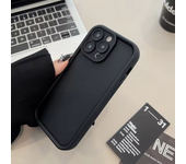 Beige Brown Black Stylish Phone Case for iPhone 15 14 13 12 11 Pro Max Plus 7 8 SE X XR XS Max, Slim Protective Shockproof Cover