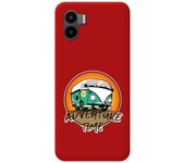 Funda Silicona Líquida Roja para Xiaomi Redmi A1 diseño Adventure Time Dibujos