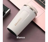 380/510ml Stainless Steel Coffee Cup Travel Thermal Mug Leak-Proof Thermos Bottle Tea Coffee Mug Office Business Style Thermos