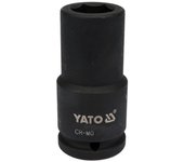 Yato YT-1124 toma de llaves de impacto Vaso de impacto Negro