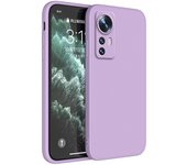 Luxury Cover for Xiaomi Mi 12 12S 12T Pro 12X Ultra Soft Square Liquid Silicone Mi12 lite 5G Thin Lens Protection Original Case
