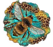 Bee Image Wooden Puzzle Personalized 3D Puzzle Adult Children's Gift Education Children's Toy High difficulty Game