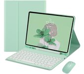 Teclado Mágico inalámbrico para iPad, Funda de décima generación, 10,9, 2022, teclado Español with Bluetooth