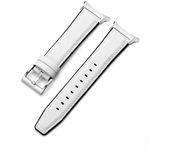 Leather Silicone Hybrid strap for Samsung Galaxy Watch 7 Ultra Smartwatch Band for Galaxy Watch Ultra 47mm Bracelet Belt strap
