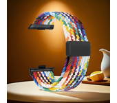 Magnetic Strap for Mi Band 9pro 8pro Strap Braided Loop Replacement Bracelets for Xiaomi Smart Watch 8pro 9pro/Redmi Watch5&4