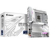 GIGABYTE Intel Placa base Z890 AORUS ELITE WIFI7 ICE - Compatible con CPUs Intel Core Ultra (Serie 2), VRM de 16+1+2 fases, hasta 8800MHz DDR5 (OC),
