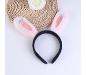 Diadema de Pascua,Diadema de orejas de conejo,orejas de conejo de sweatshirt, accesorios de moda para el Cabello para Mujeres y niños, Cosplay, de Pascua Fiesta, decoración de disfraces