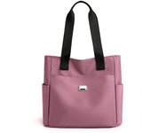 Nuevo bolso de tela portátil de gran capacidad，Bolso de mano de nailon impermeable para mujer, bolsa de hombro de gran capacidad, ligera
