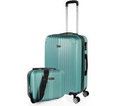 Itaca - Maletas De Viaje Medianas - Maleta Mediana 4 Ruedas - Maletas Medianas De Material ABS Resistentes Y Ligeras - Maleta De Viaje 20Kg, 65Cm - Maleta Viaje Rígida Con Candado De Combinación T71560B