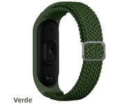 Bracelet for Mi band 7 Strap Elastic adjustable Nylon Braided Miband4 miband 5 correa Wristband xiaomi Mi band 3 5 4 6 strap