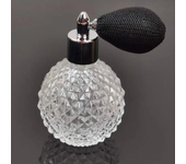 100ml Empty Perfume Glass Bottle Vintage Crystal Atomizer Spray Women Cosmetics Dispenser Car Air Freshener Travel Accessories