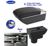 For Opel Corsa D Armrest box For Opel Corsa Car armrest Automobile support arm Interior Retrofit storage box Car accessories