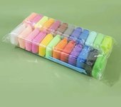 12/24/36pcs Magic Air Dry Clay Set - Non-Toxic Modeling Fun for Kids & Gifts -includes Vibrant Colors and Deluxe Tool Kit