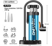 Xunting Bike Pump Portable Mini Cycling Hand Air Pump High Pressure Ball MTB Road Bicycle Tire Inflator Schrader Presta Valve
