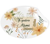 ARGUVAL  ETIQUETAS TE QUIERO MAMA OVALADAS 250U DIA DE LA MADRE