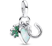 792755C01 - Charm Colgante Triple en plata de ley Trébol de Cuatro Hojas, Corazón y Herradura Pandora 792755C01 PANDORA Raíz Joyas Pandora MUJER inicio Charm Pandora Mujer Pandora Original